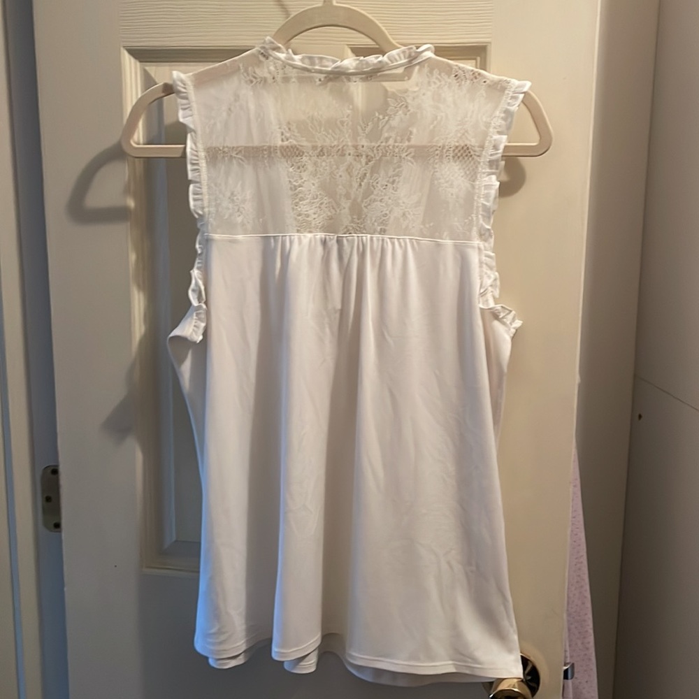 Cream Shell top - Picture 2 of 3